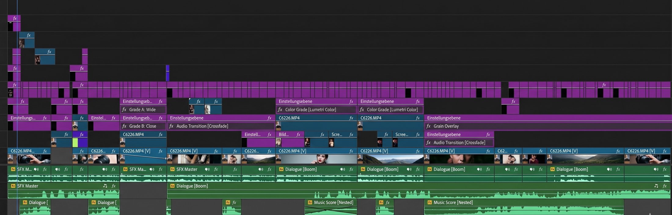 Premiere Pro Timeline